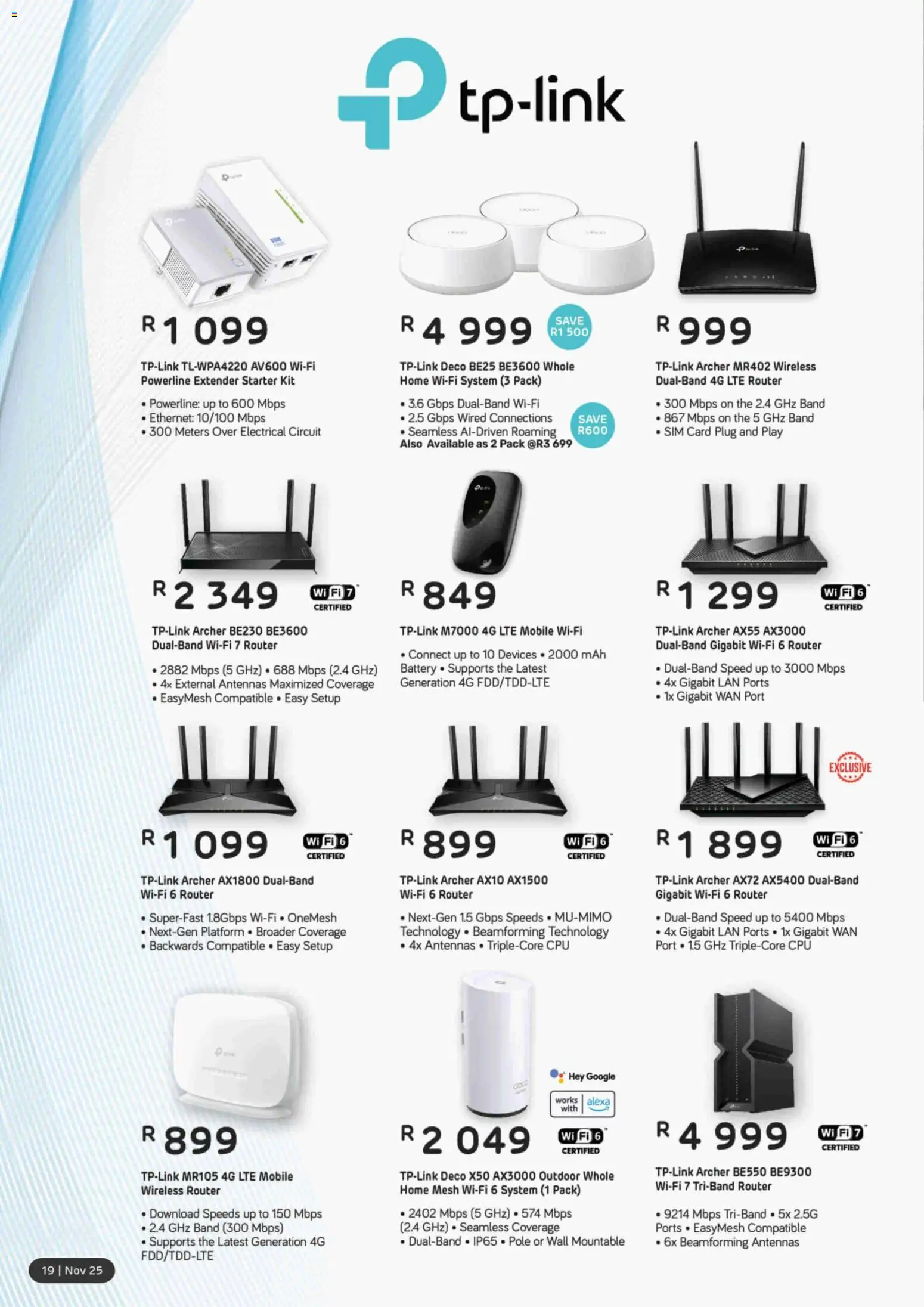 New Computer Mania catalogue – valid from 01.11.2025 | Page: 20 | Products: Sim, Router