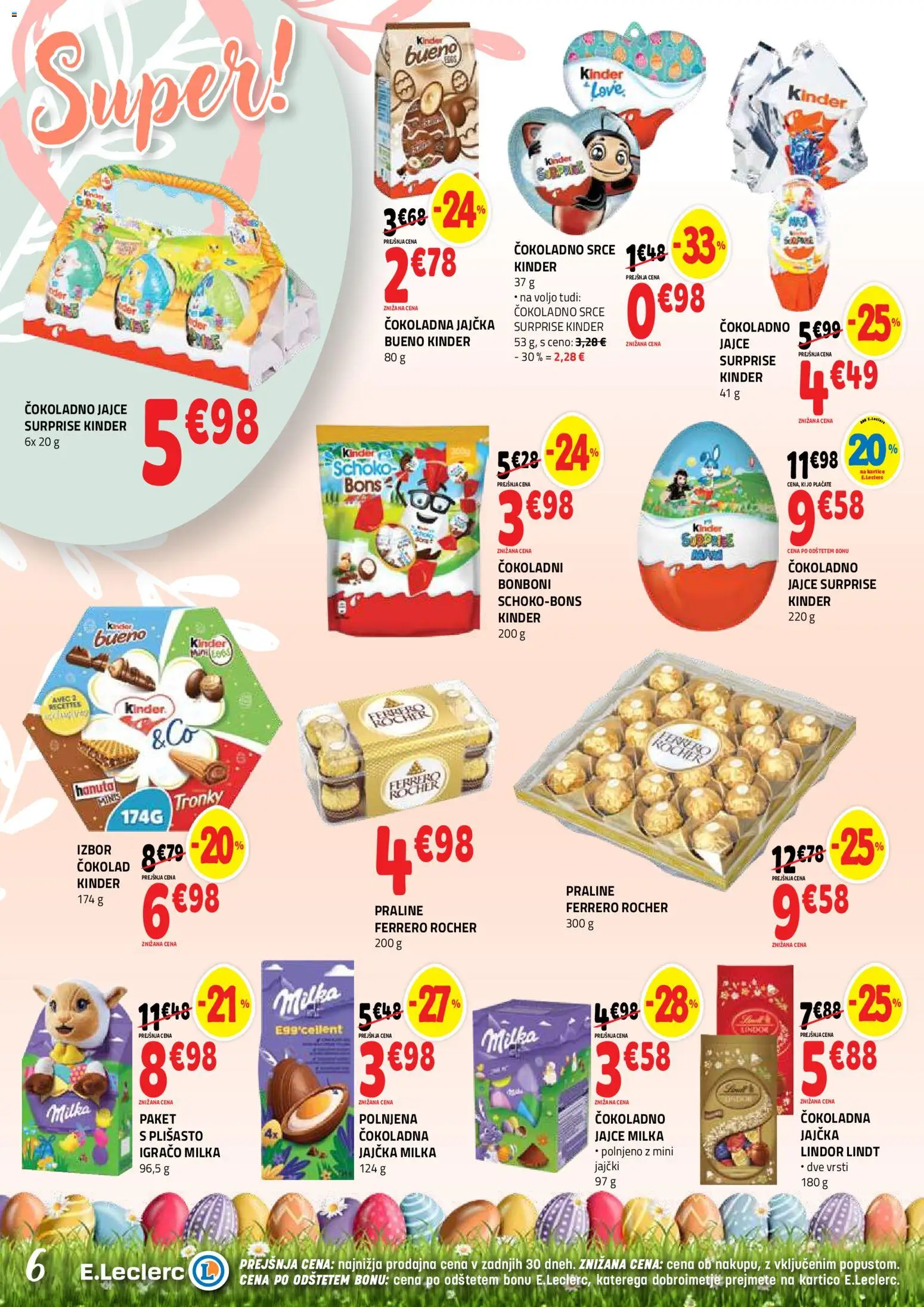 Novi E.leclerc katalog ponudbe – veljaven od 25.03.2026 | Stran: 6
