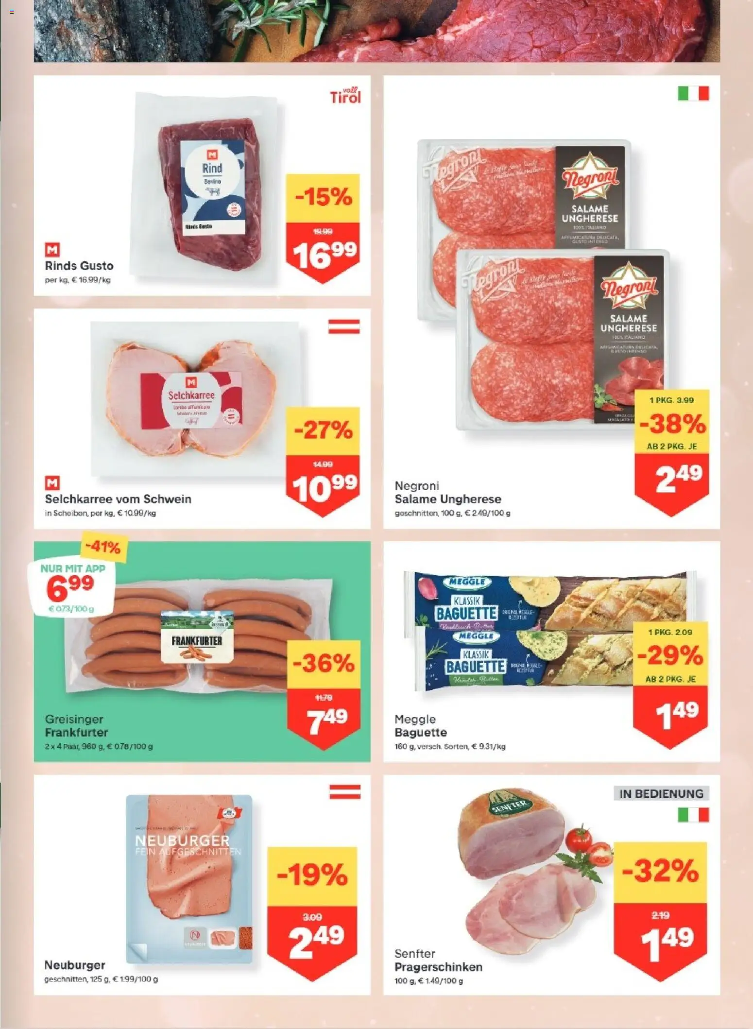 MPREIS Lenzing gültig ab 25.12.2025 | Seite: 3 | Produkte: Jääkaappipakastin