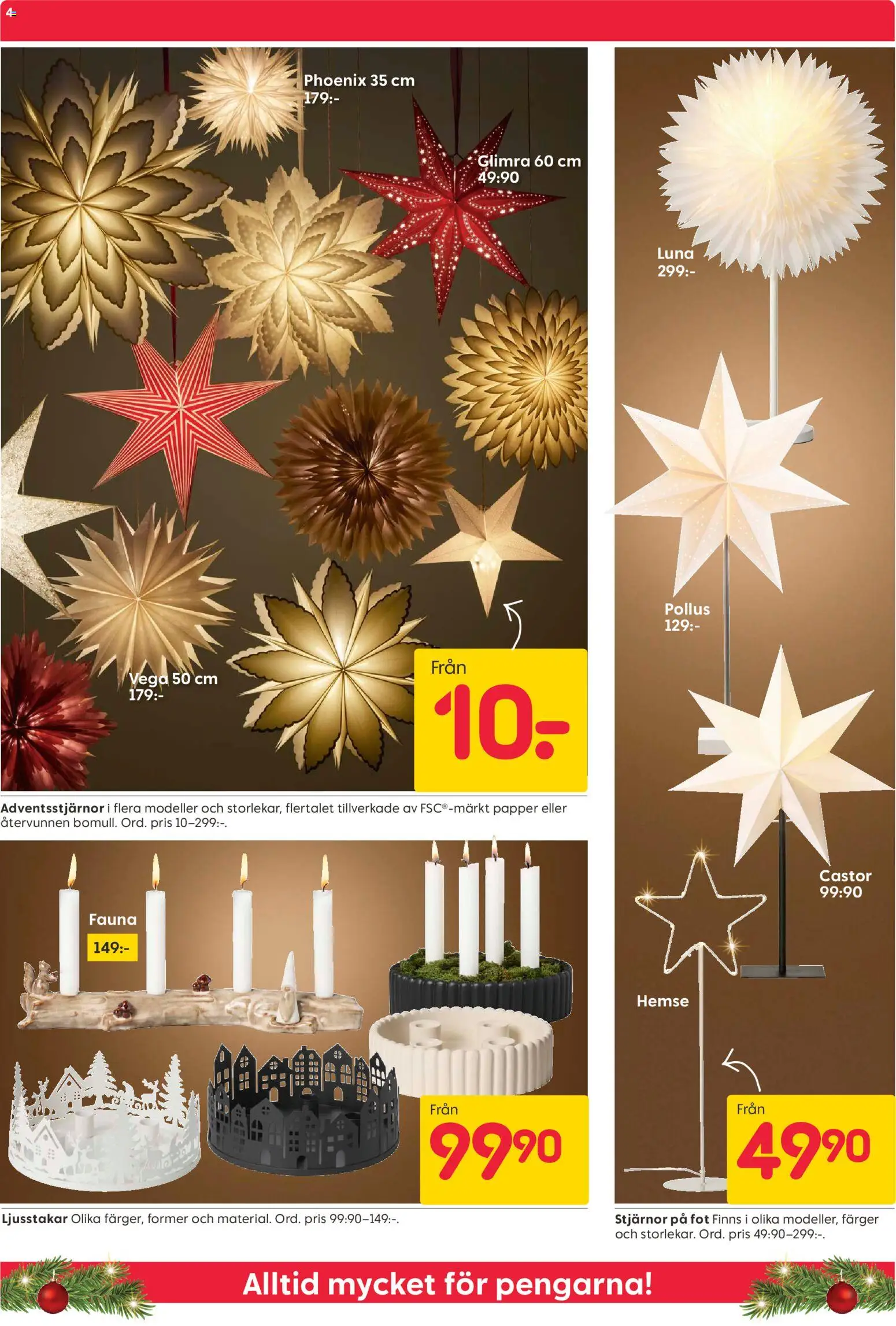 Rusta reklamblad aktuell från 10.11.2025 | Sida: 4 | Produkter: Papper