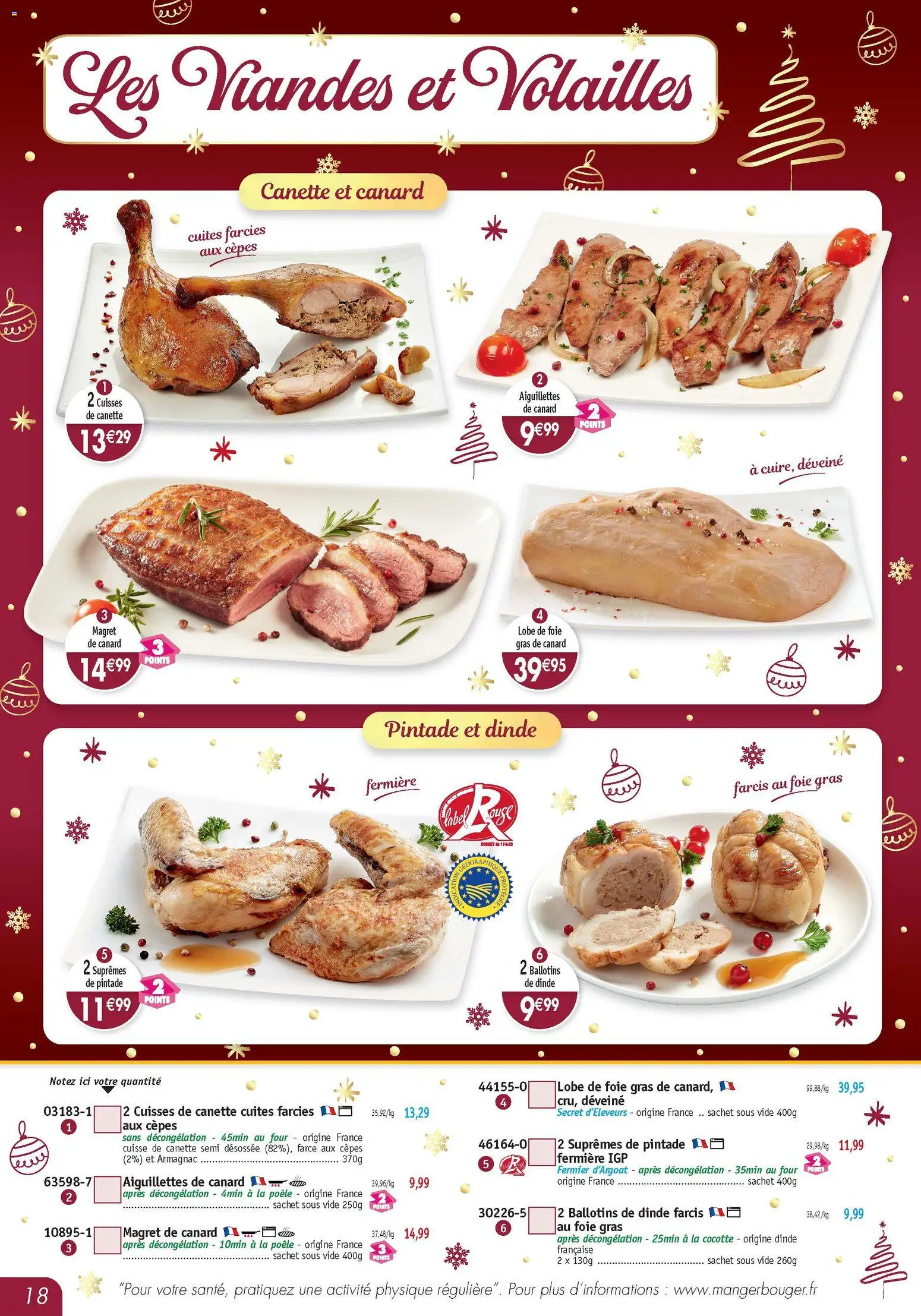 {H1} | Page: 18 | Produits: Magret de canard, Four, Poêle, Pintade