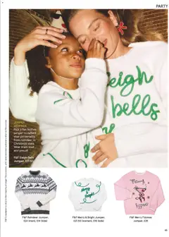 Preview of Tesco - Tesco Magazine Big Book Of Christmas November 2025 valid from 01.11.2025 | Page: 45 | Products: Jumper