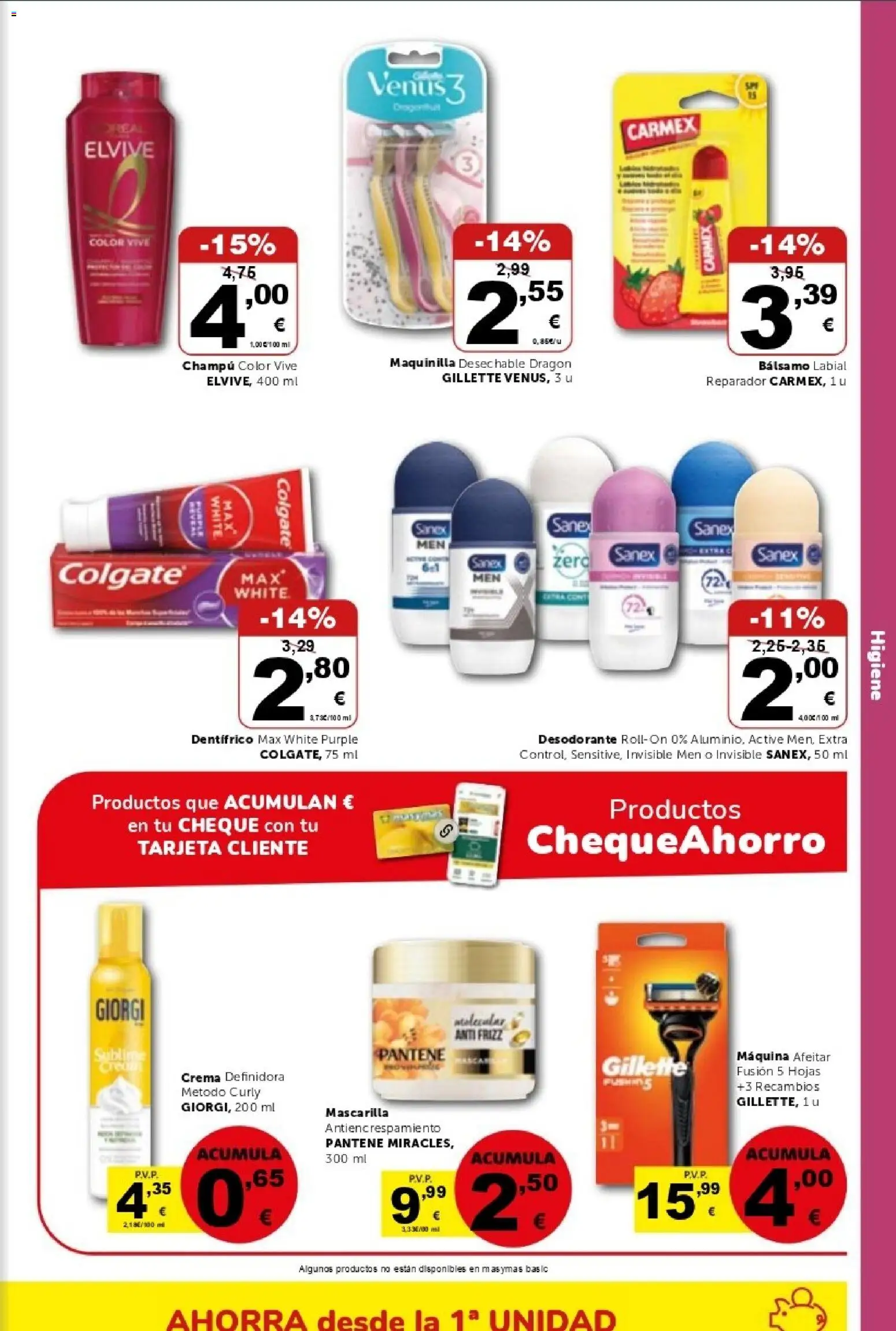 Masymas folleto │ válido desde el 24.04.2026 | Página: 17 | Productos: Champú, Desodorante, Crema, Bálsamo labial