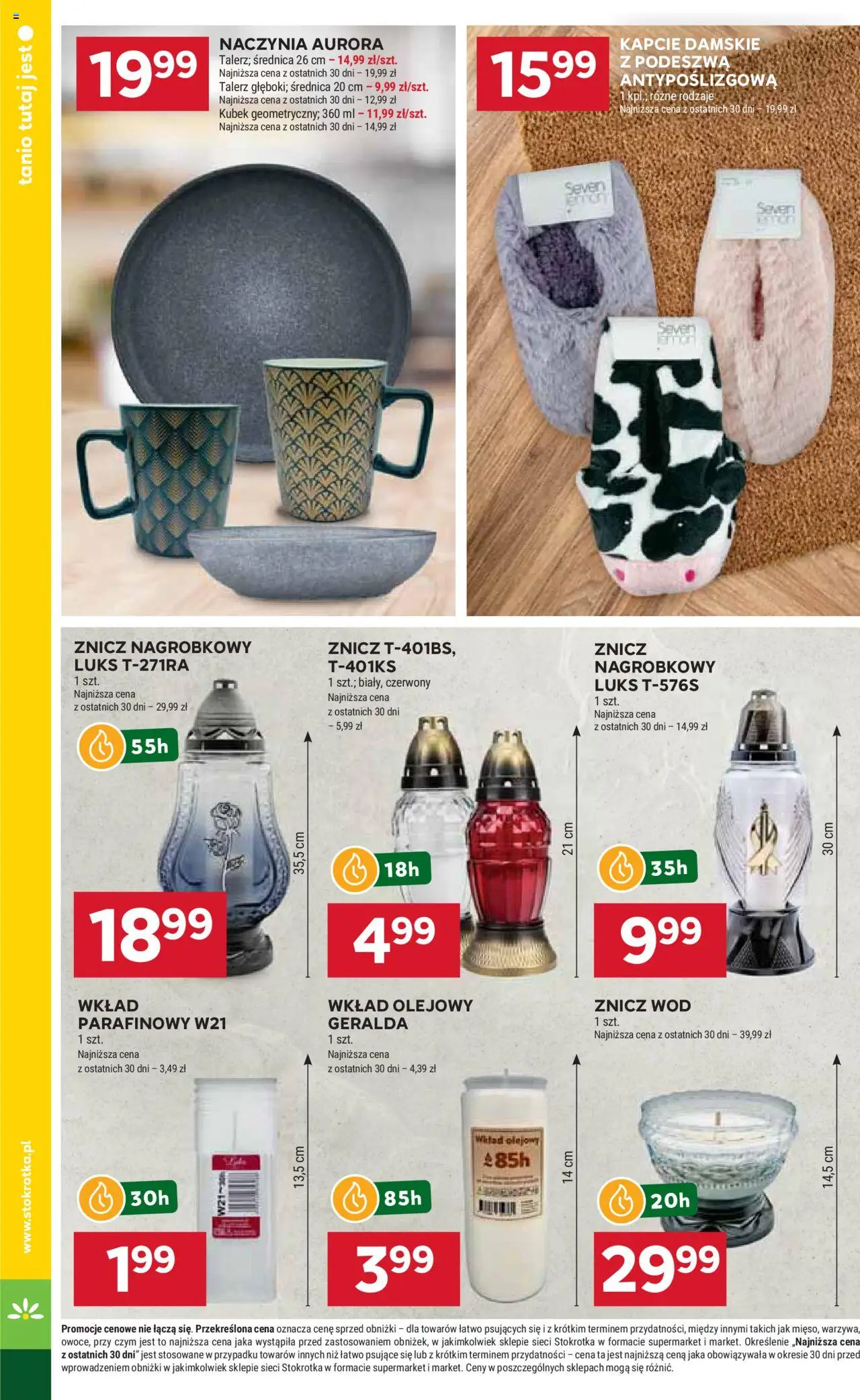 Stokrotka Gazetka - Market od 18.09.2025 | Strona: 24 | Produkty: Kapcie, Stokrotka, Warzywa