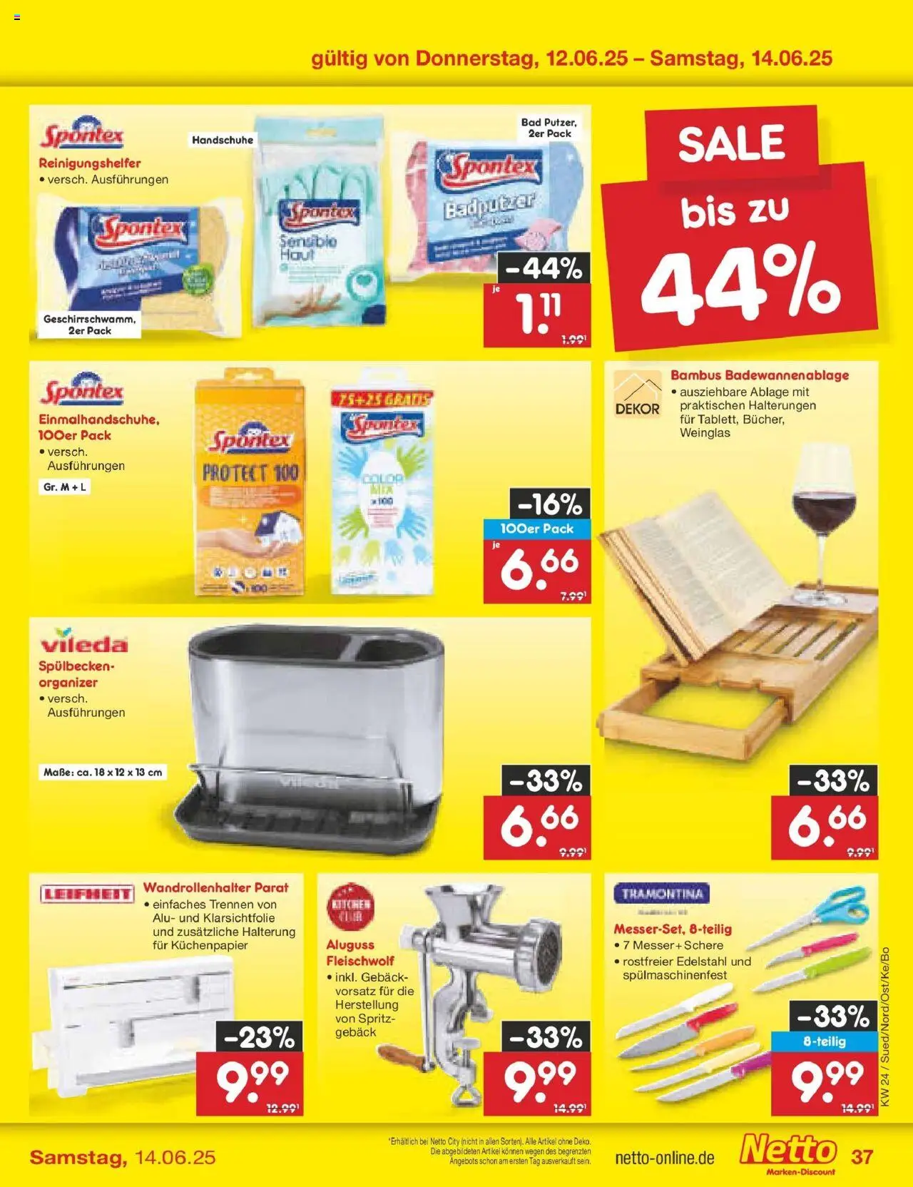 Netto Marken-Discount prospekt Erfurt	 - gültig ab dem 10.06.2025 | Seite: 57