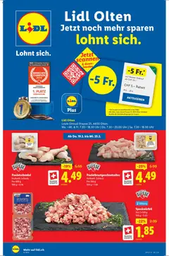 Lidl Aktionen Neueröffnung Olten ab 19.02.2026 gültig