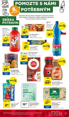 Náhled letáku Tesco Black Friday od 05.11.2025 | Strana: 9 | Produkty: Vložky, Kečup, Mandarinky, Crema