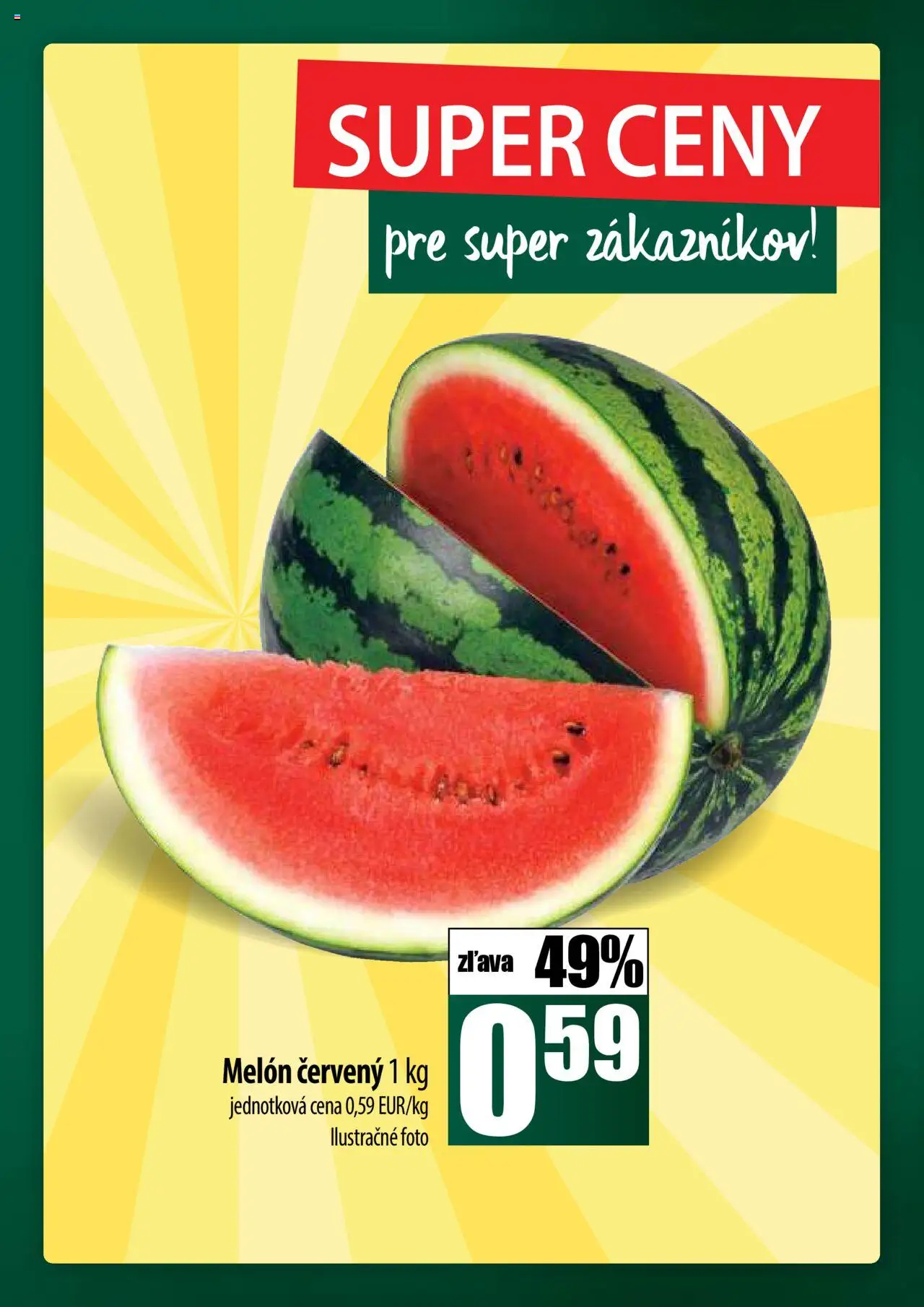 COOP Jednota široká ponuka │ platný od 14.08.2025 | Strana: 9 | Produkty: Melón