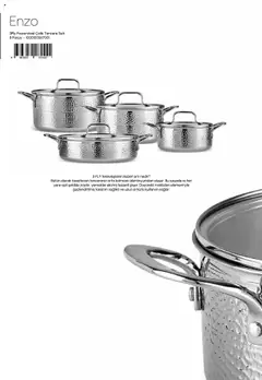 04.09.2025 tarihinden itibaren geçerli olan Karaca kataloğu önizlemesi | Sayfa: 20 | Ürünler: Tencere seti