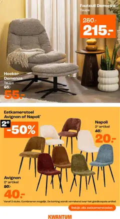 Kwantum - Folder - Voorbeeld van een folder van Kwantum, geldig van 16.02.2026 | Pagina: 15 | Producten: Fauteuil