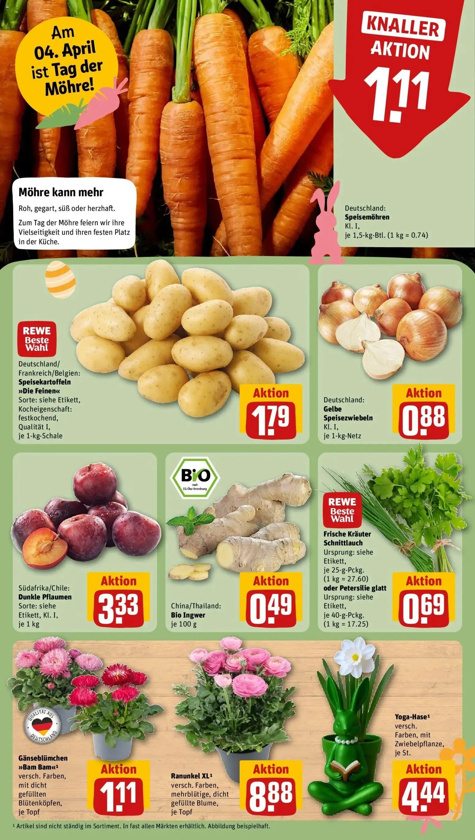 Rewe Prospekt Neu-Ulm	 – gültig ab 30.03.2026 | Seite: 11 | Produkte: Pflaumen, Petersilie