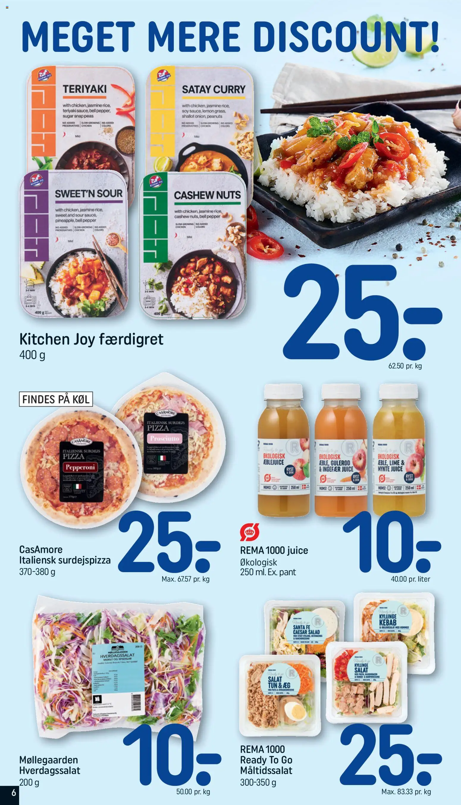 Rema 1000 tilbudsavis – gyldig fra 26.04.2026 | Side: 6 | Produkter: Juice, Lime, Gulerod, Mynte