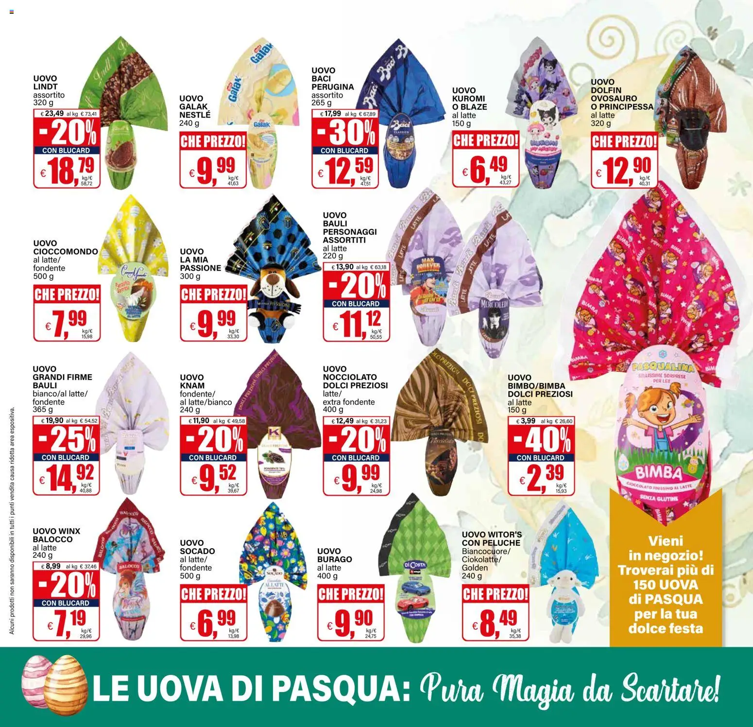 Volantino Il Gigante del 26.03.2026 | Pagina: 17 | Prodotti: Peluche, Uova, Cioccolato, Latte