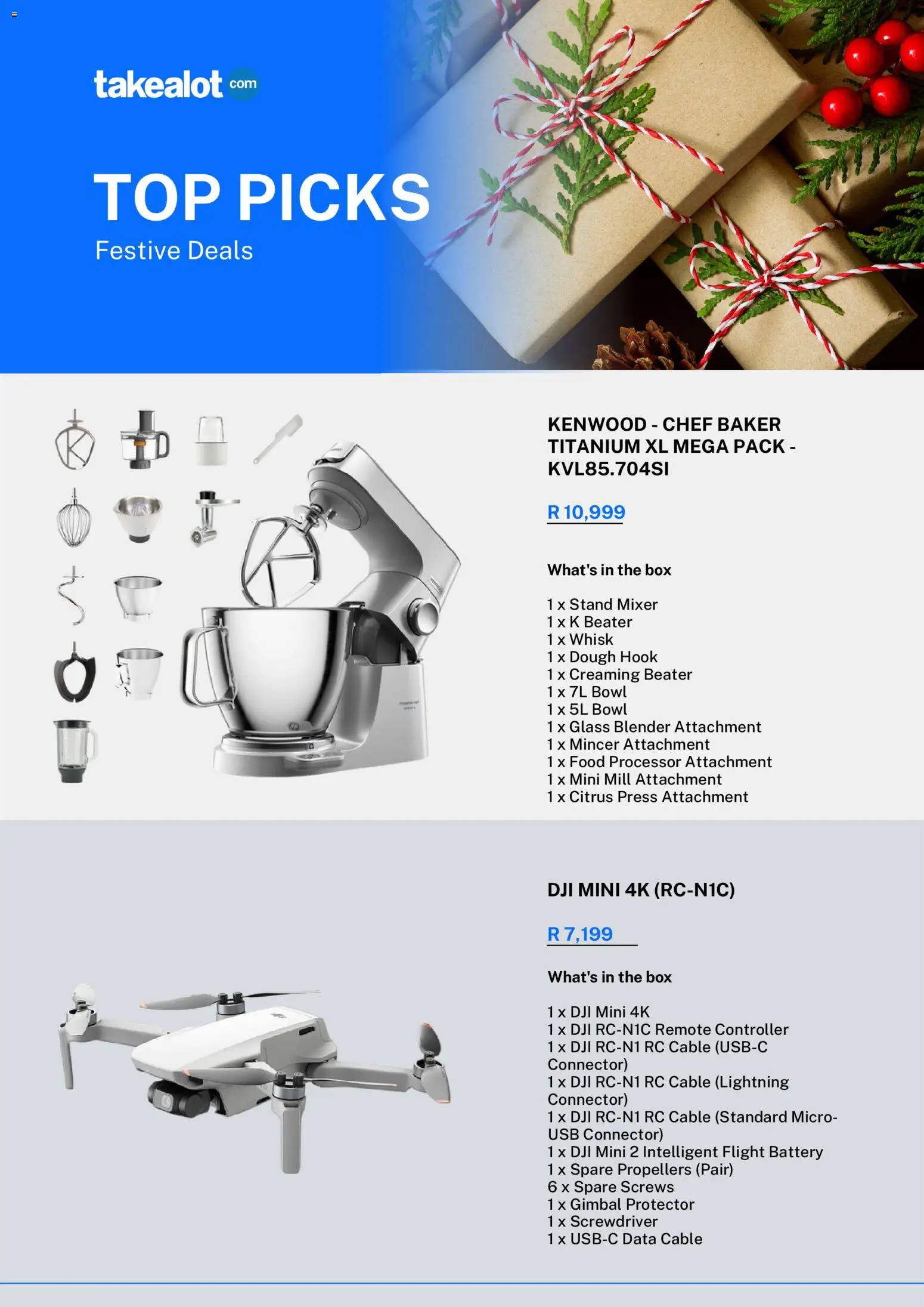 New Takealot catalogue – valid from 01.12.2025 | Page: 5 | Products: Connector, Bowl, Box, Blender