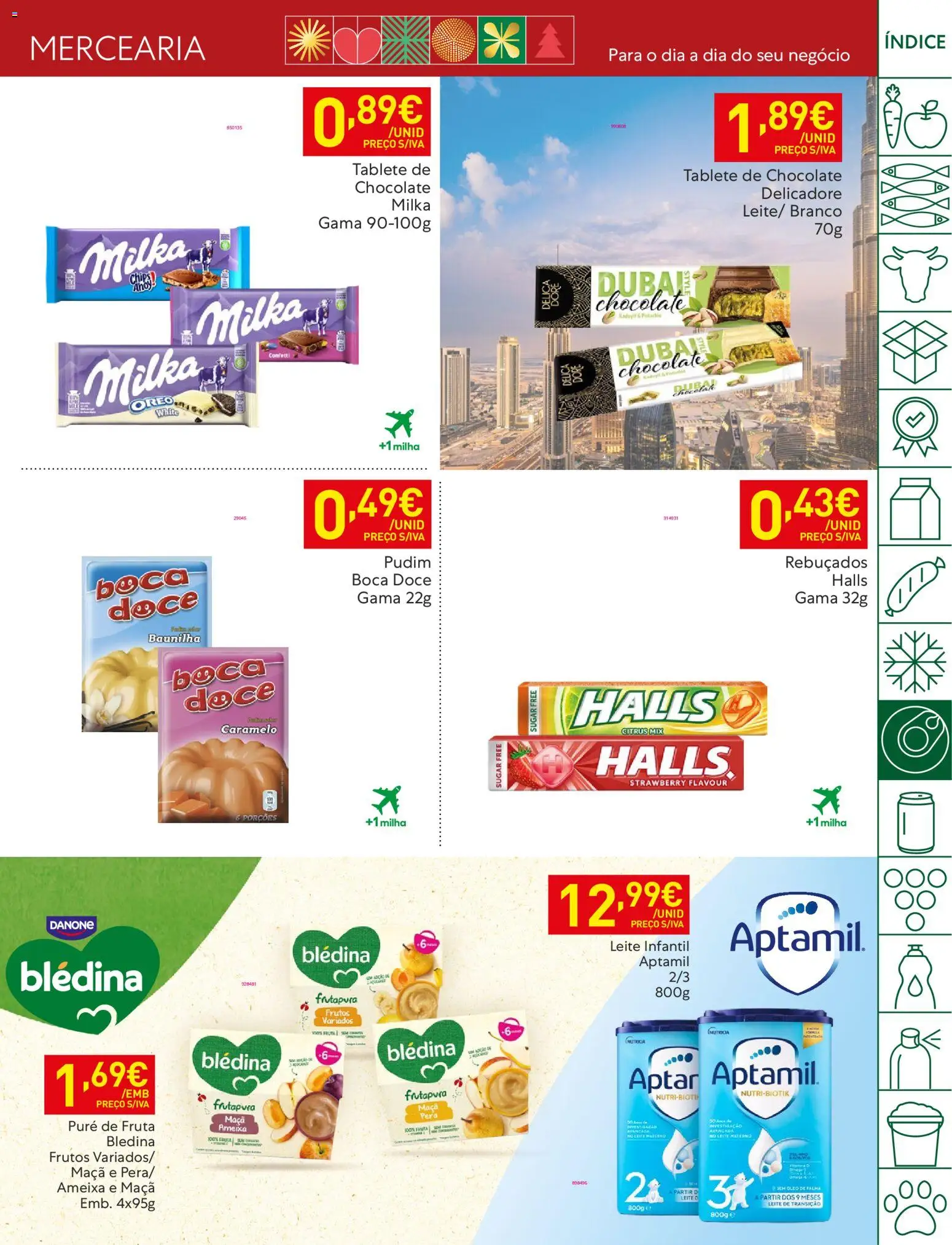 Recheio folheto │ válido de 25.12.2025 | Página: 25 | Produtos: Leite, Óleo, Maça, Chocolate