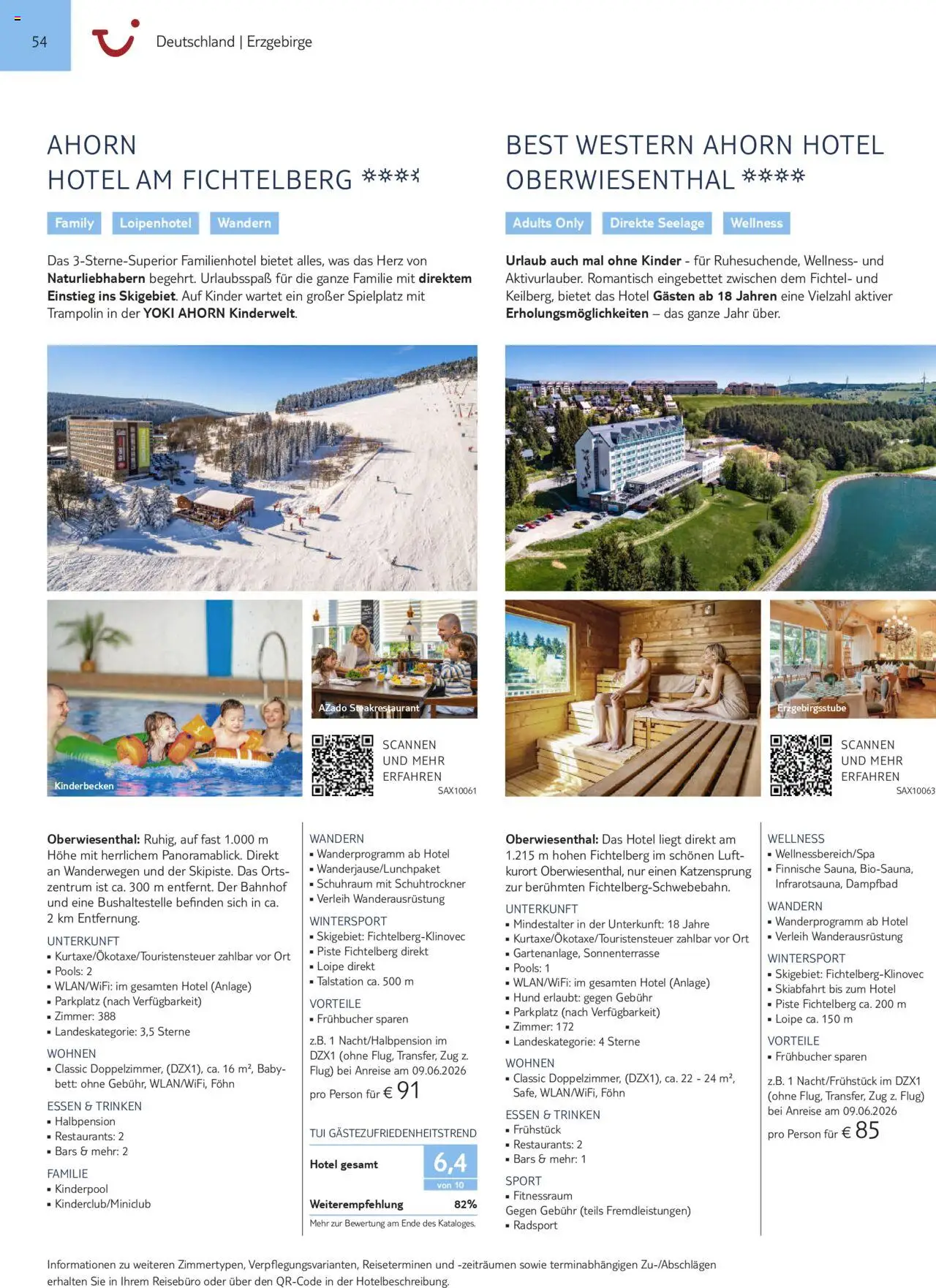 Aida - Urlaub mit eigener Anreise  – gültig ab 01.11.2025 | Seite: 54 | Produkte: Bett, Föhn