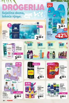 Plodine katalog | vrijedi od 20.08.2025 | Stranica: 28 | Proizvodi: Pelene, Vrata, Old Spice, Violeta