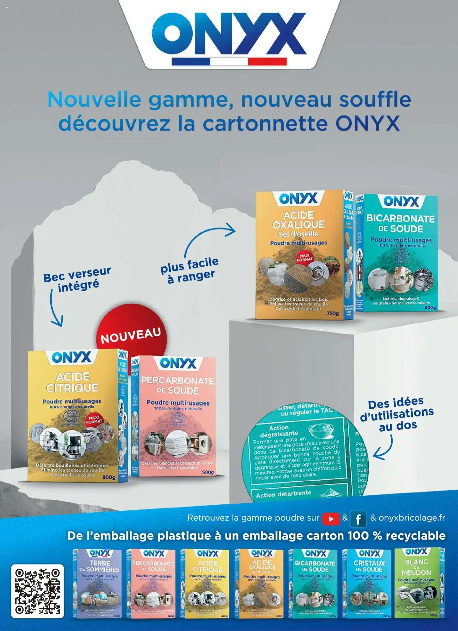 {H1} | Page: 99 | Produits: Acide citrique, Poudre, Percarbonate de soude, Sel