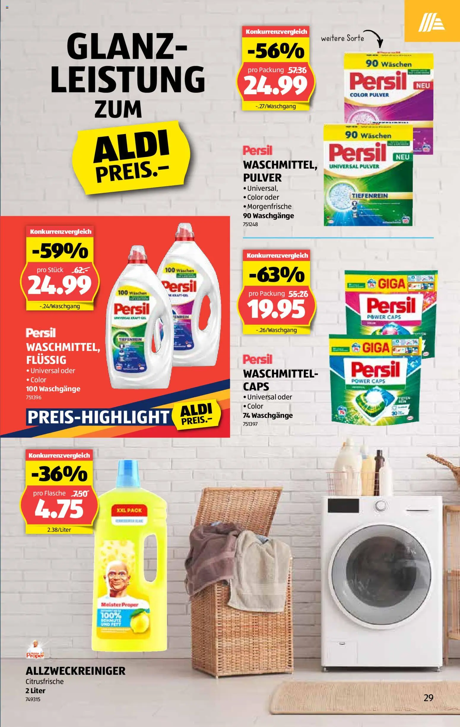 Aldi aktionen – gültig ab 12.03.2026 | Seite: 30 | Produkte: Pulver, Waschmittel