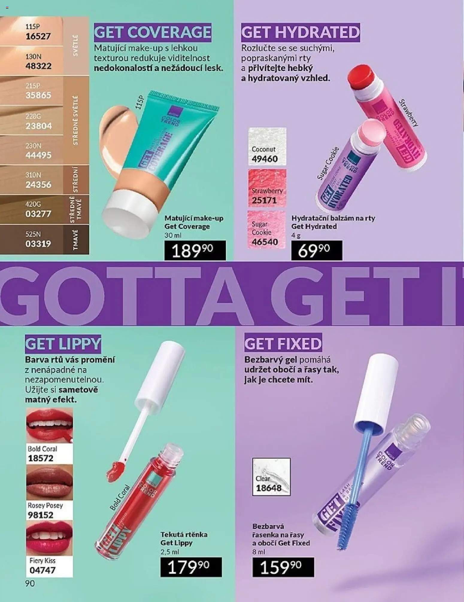 Avon Black Friday od 01.11.2025 | Strana: 90 | Produkty: Makeup, Balzám na rty, Řasenka, Rtěnka