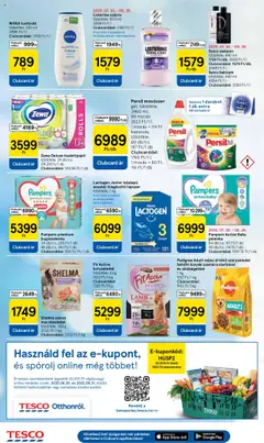 Tesco akciós ujság - amely érvényes a következő dátumtól: 21.08.2025 | Oldal: 8 | Termékek: Kutyaeledel, Protein, Sampon, Tusfürdő
