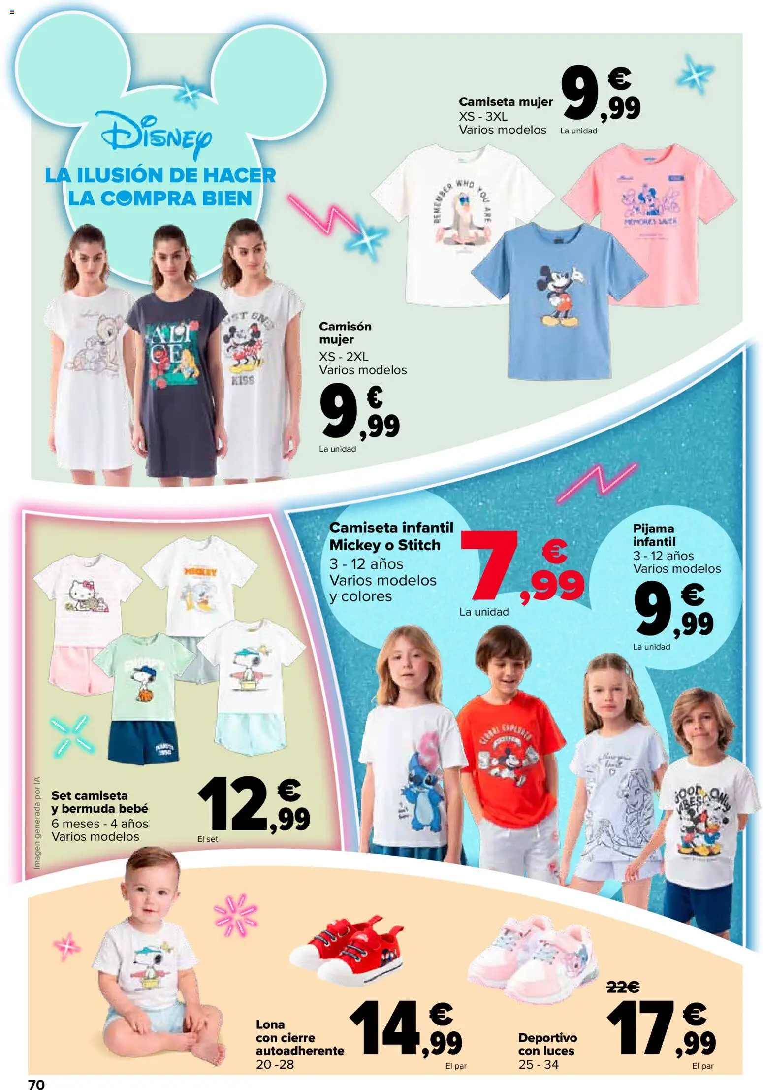 Carrefour folleto │ válido desde el 24.03.2026 | Página: 70 | Productos: Pijama, Camisón