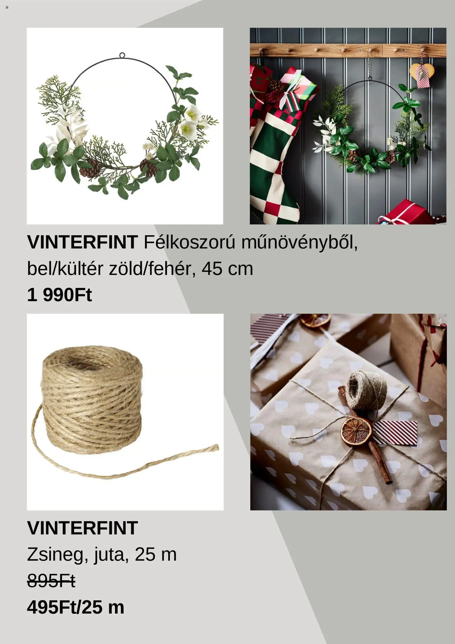 IKEA akciós ujság - amely érvényes a következő dátumtól: 19.12.2025 | Oldal: 9