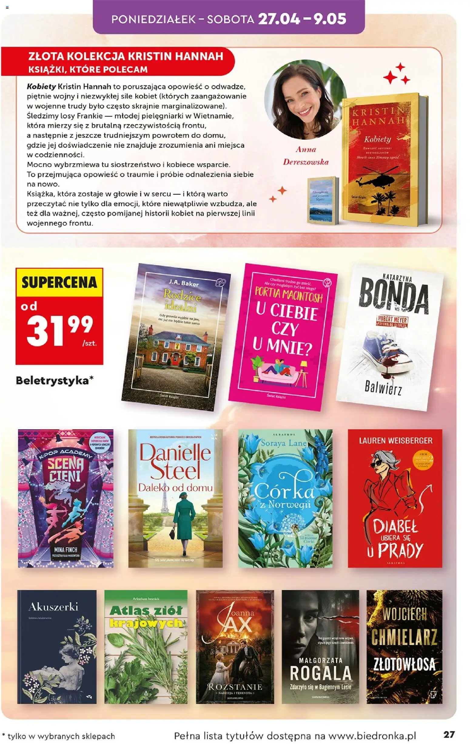 Biedronka Polsko leták - Hity i inspiracje od 25.04.2026 | Strana: 27