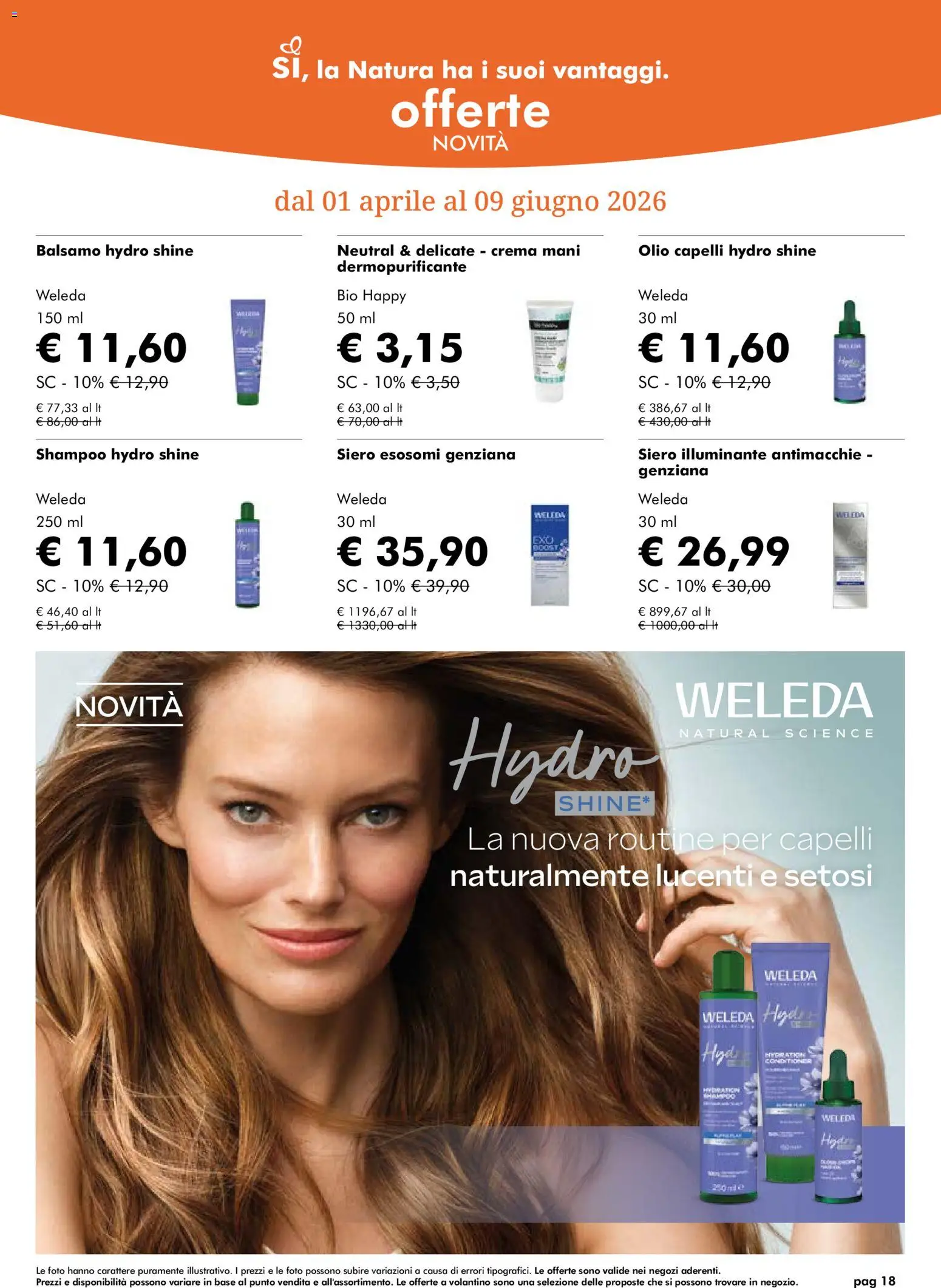 Volantino Natura Sì del 01.04.2026 | Pagina: 18