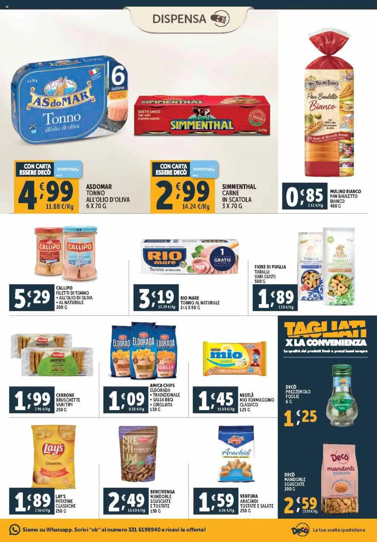 Volantino Decò del 12.09.2025 | Pagina: 13 | Prodotti: Salsa, Data, Prezzemolo, Arachidi