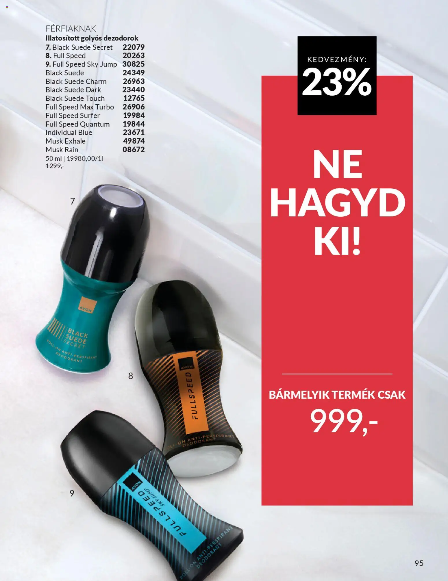 Avon akciós ujság - amely érvényes a következő dátumtól: 01.02.2026 | Oldal: 103