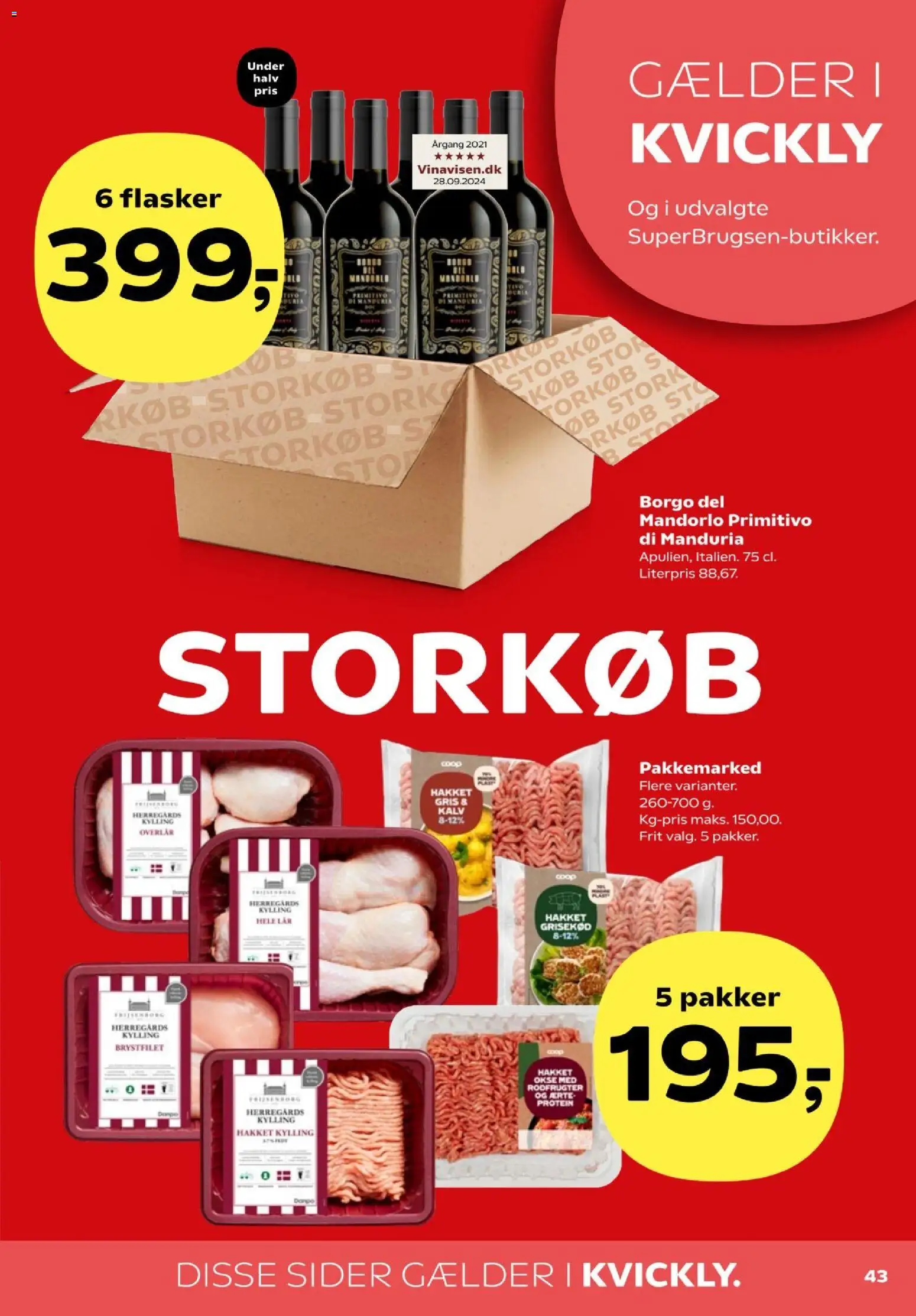 Kvickly tilbudsavis – gyldig fra 06.03.2026 | Side: 44