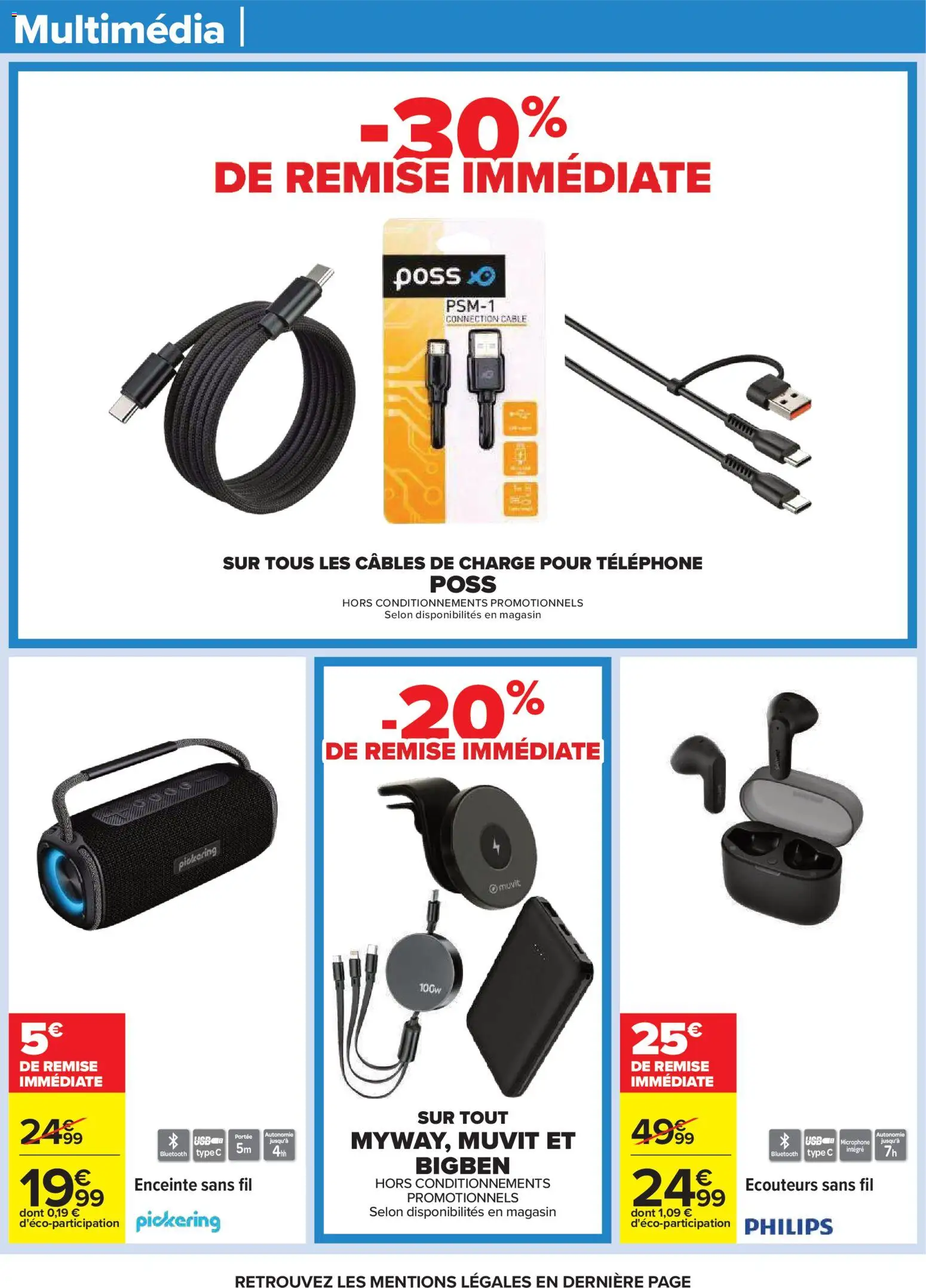 {H1} | Page: 88 | Produits: Téléphone, Câble, Microphone, Enceinte