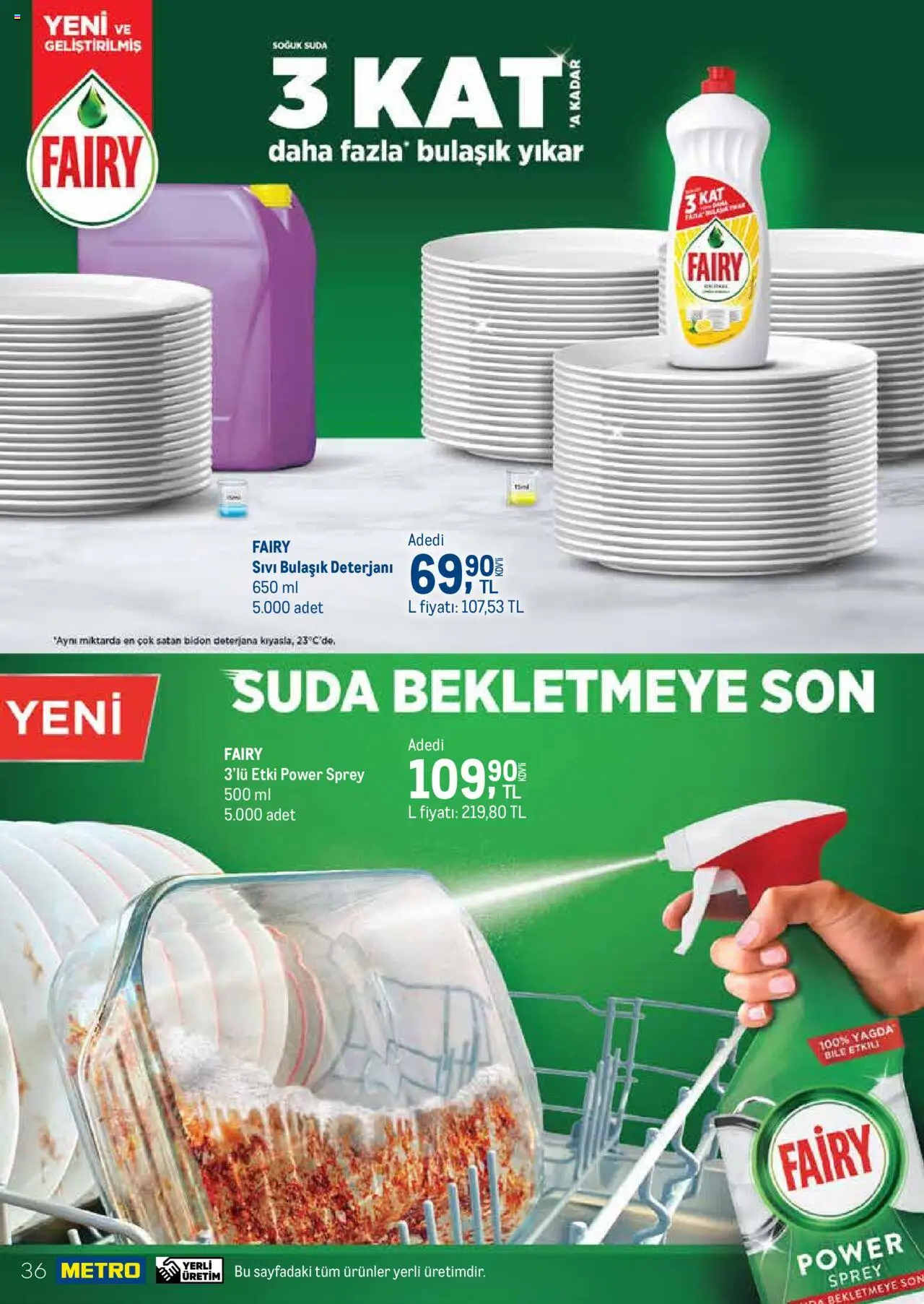 Metro Q3 Tedarikçi Flyer - 26.06.2025 tarihinden itibaren geçerlidir | Sayfa: 36 | Ürünler: Bulaşık deterjanı