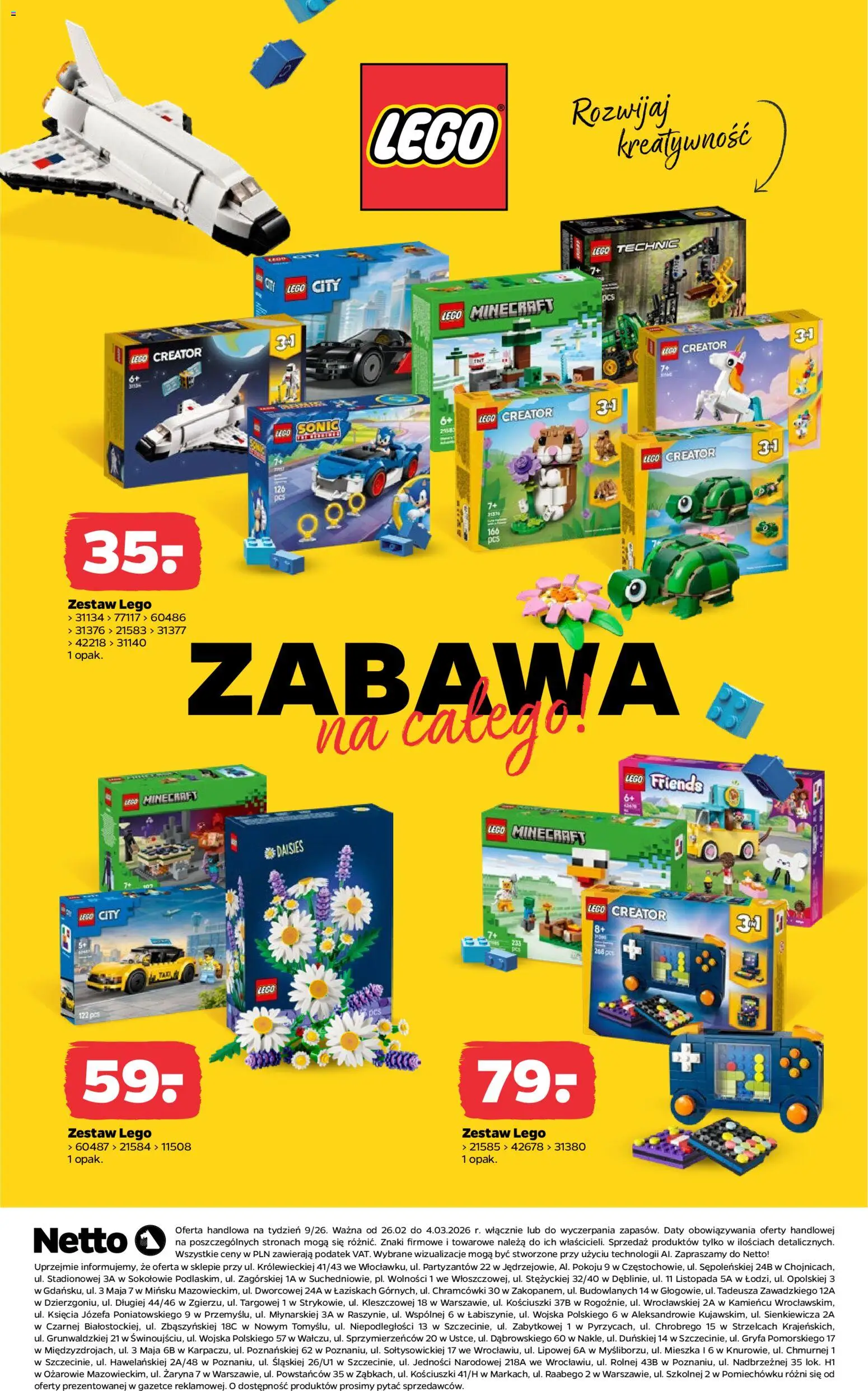 Netto gazetka - Non Food od 26.02.2026 | Strona: 8 | Produkty: Lego