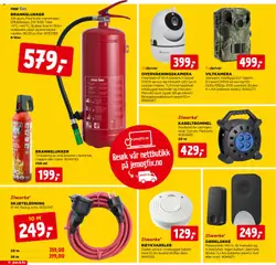 Forhåndsvisning av Jem & Fix kundeavis gyldig fra 08.03.2026 | Side: 14 | Produkter: Skjøteledning, Høyttaler, Суміш дитяча, Batteri