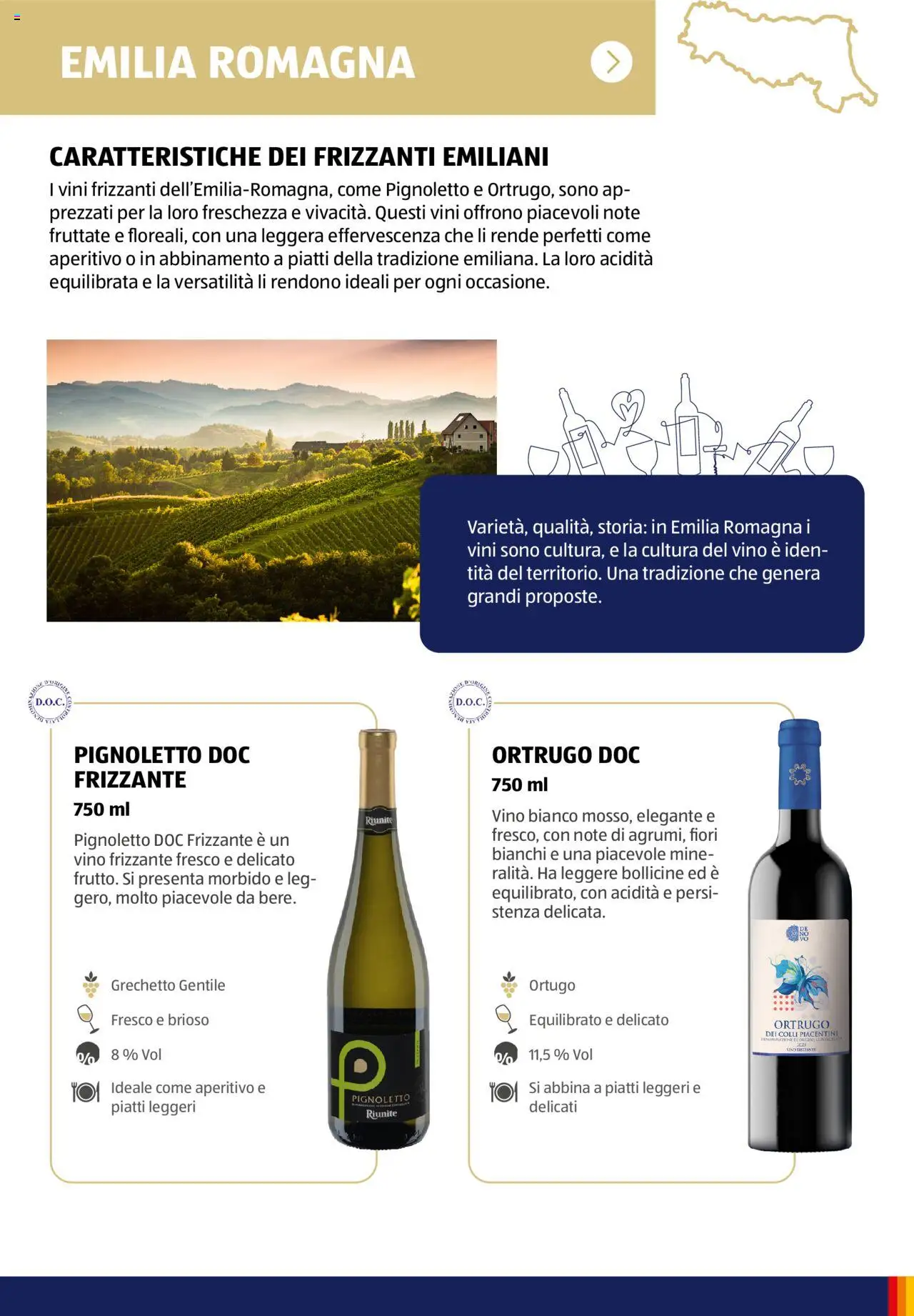Volantino Aldi del 05.11.2024 | Pagina: 47 | Prodotti: Vino, Vino bianco, Aperitivo
