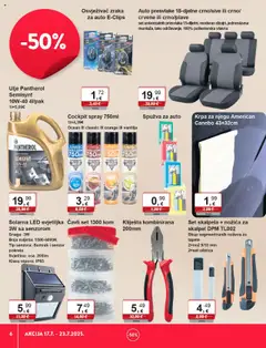 KTC katalog | vrijedi od 17.07.2025 | Stranica: 6 | Proizvodi: Svjetiljka, Spužva, Kliješta, Skalpel
