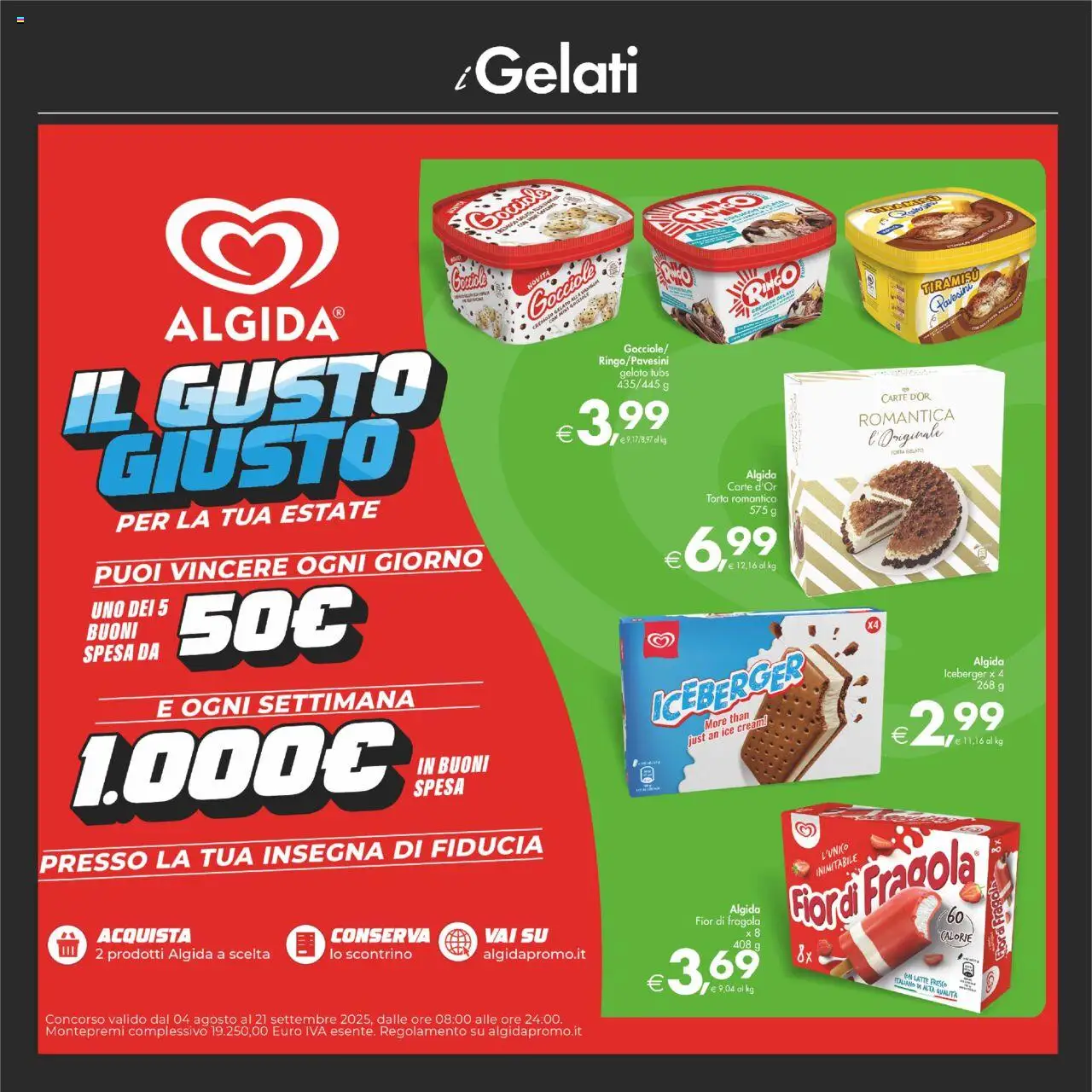 Volantino Decò del 12.08.2025 | Pagina: 18 | Prodotti: Gelato, Latte, Torta
