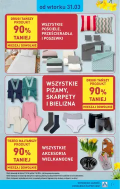 Pogląd oferty "Aldi gazetka - Artykuły przemysłowe i tekstylia" - ważna od 31.03.2026 | Strona: 3 | Produkty: Bielizna, Skarpety