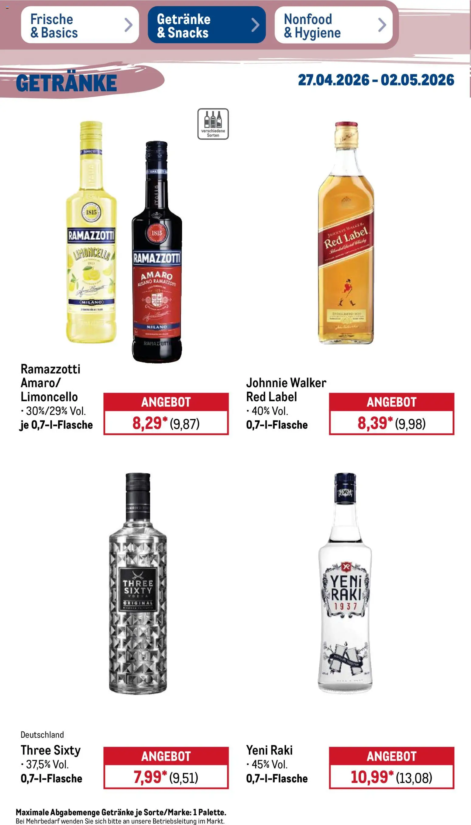 Metro Metro Non Food & Hygiene – gültig ab 27.04.2026 | Seite: 25