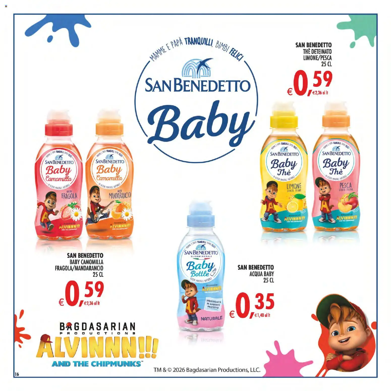 Volantino Decò del 07.04.2026 | Pagina: 16 | Prodotti: Acqua, Limone, Pesca, The