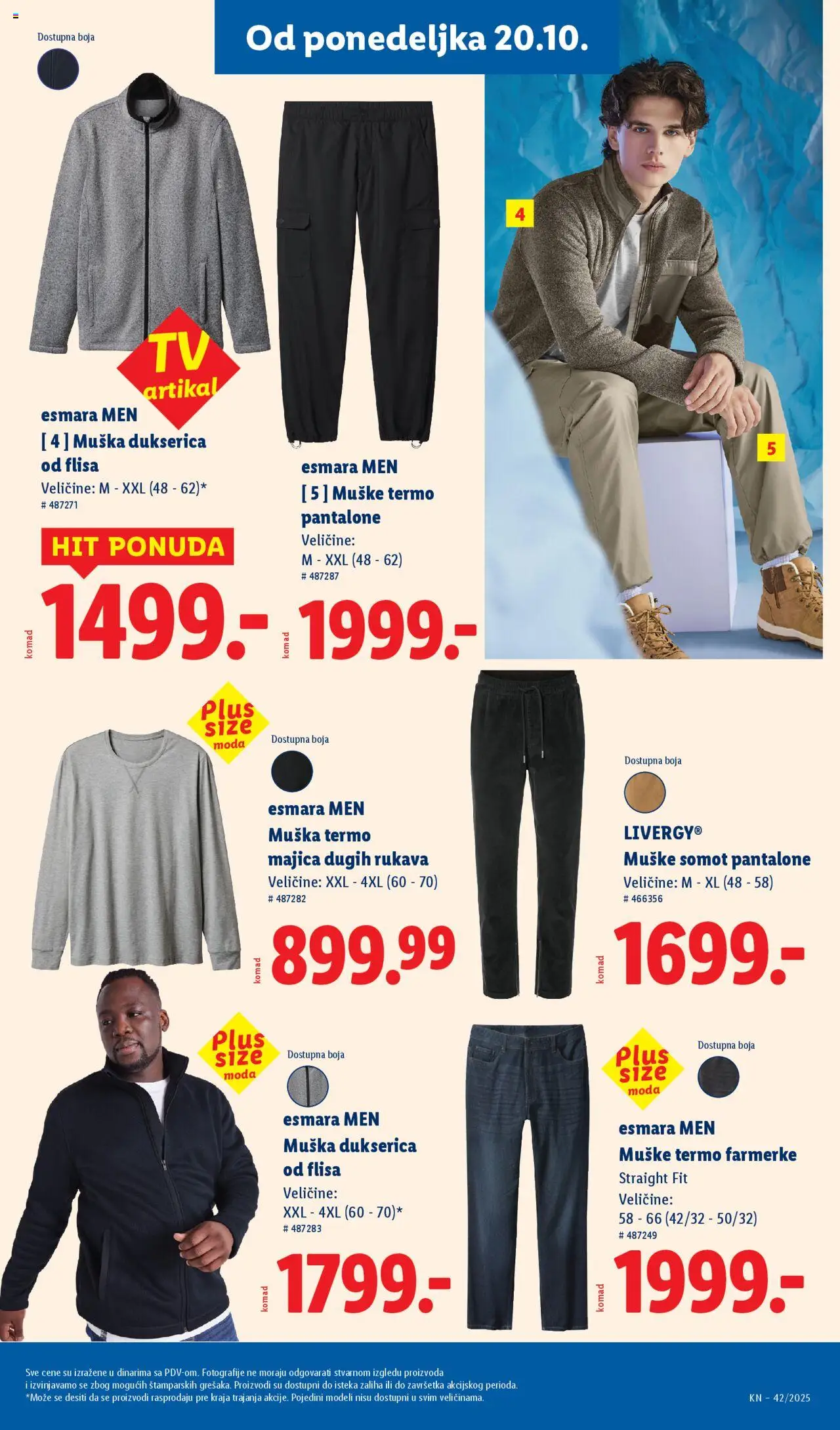 Lidl katalog - važi od 16.10.2025 | Strana: 63 | Proizvode: Farmerke, Pantalone