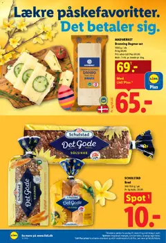 Lidl - Tilbudsavis gyldig fra 29.03.2026 | Side: 2 | Produkter: Ost, Brød, Solsikkekerner, Gulerod