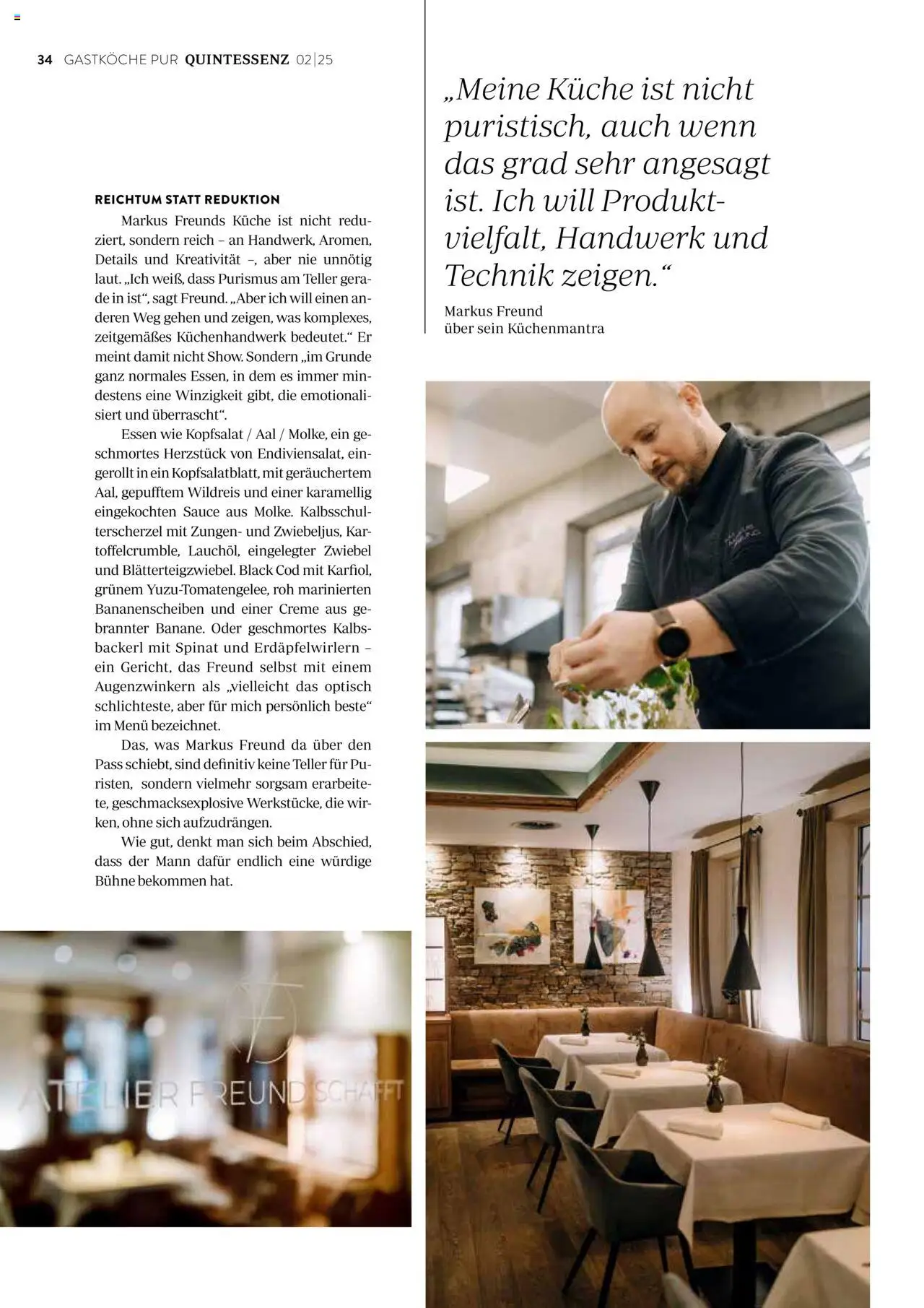 Transgourmet Quintessenz 02 | 2025 gültig ab 02.06.2025 | Seite: 36 | Produkte: Creme
