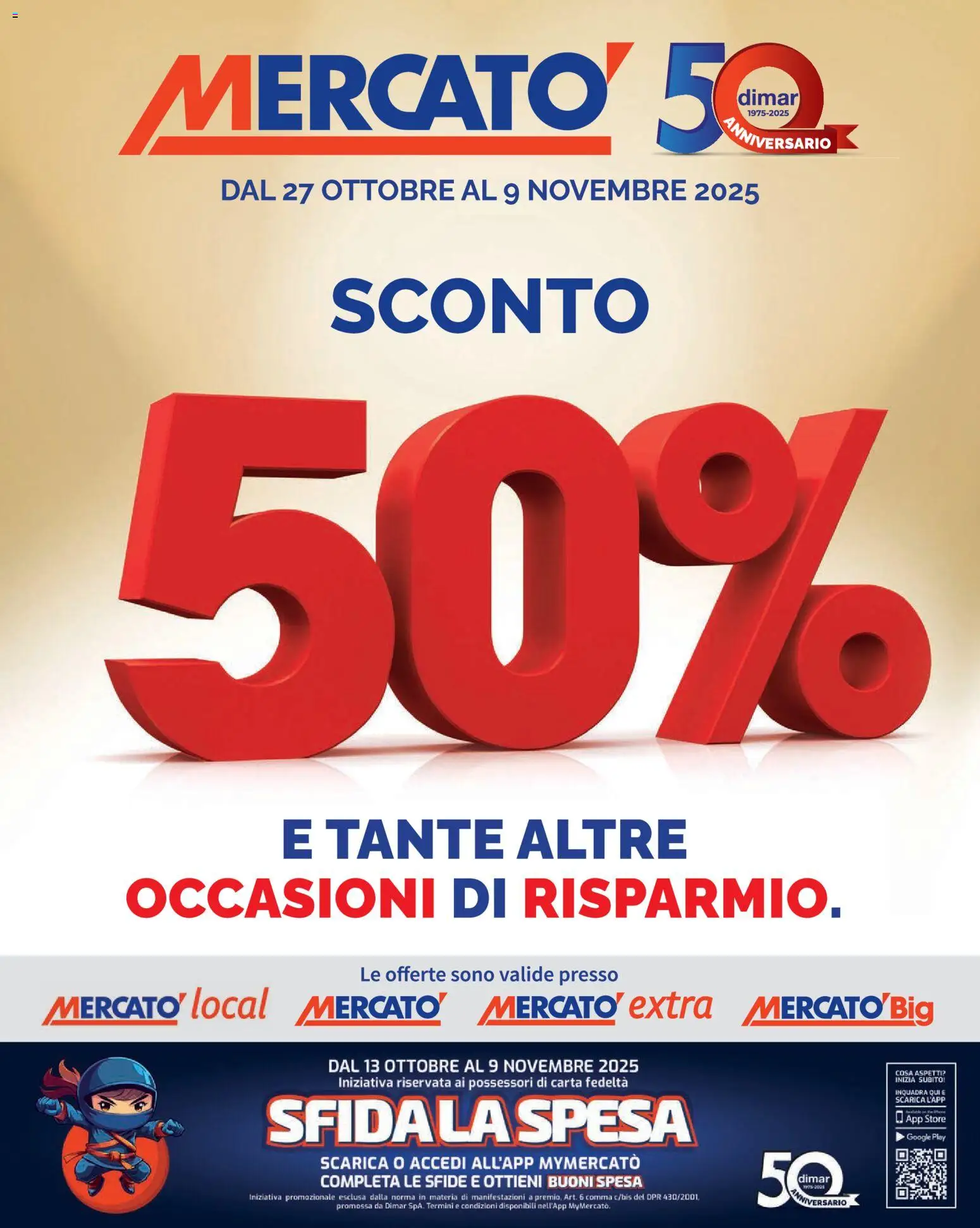 Volantino Mercatò del 27.10.2025 | Pagina: 1