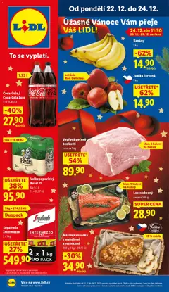 Náhled letáku Lidl leták od 22.12.2025