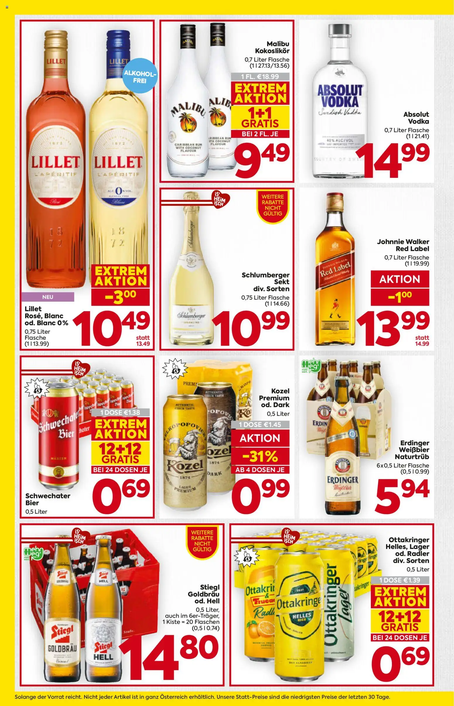 Billa Flugblatt - Salzburg gültig ab 23.04.2026 | Seite: 14 | Produkte: Bier