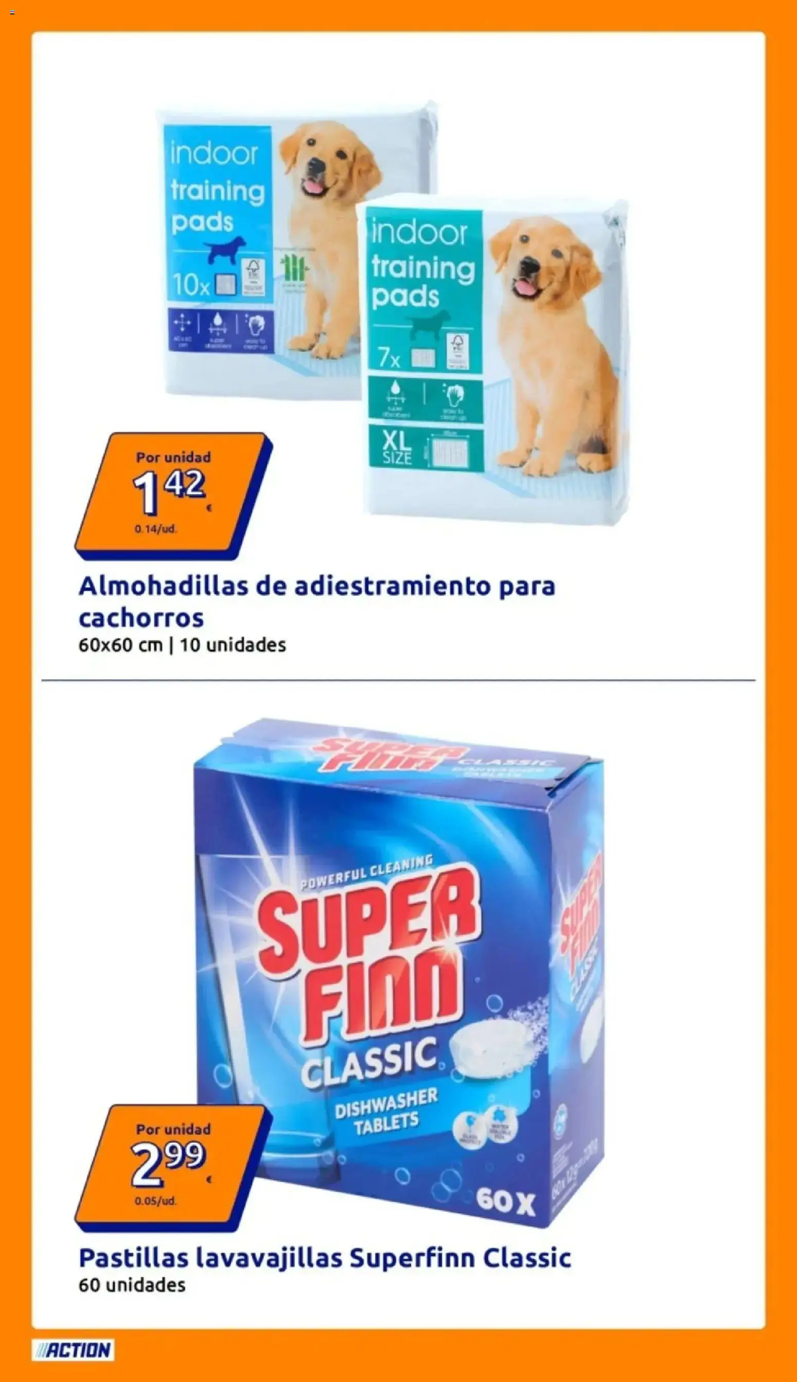 Action - Precios extremadamente bajos │ válido desde el 18.03.2026 | Página: 4 | Productos: Pastillas lavavajillas, Lavavajillas