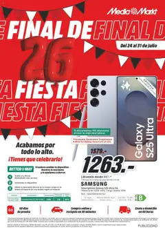 Vista previa Media Markt folleto válido desde el 24.07.2025
